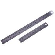 Amtech 2pc Steel Rule Set